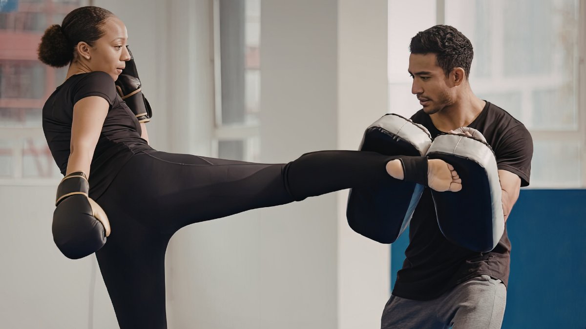 Personal trainer a Monza — sessione di PadWork con coach, allenamento 1 to 1